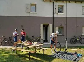 with free parking at the Corte dell'Angelo