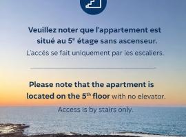 SUITOUISS - Océan 2 - Panoramic Sea View in Downtown Rabat, hotell i Rabat