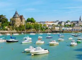 Maison cosy, calme , en plein centre ville Pornic