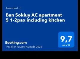 Ban Sokluy AC apartment 5 1-2pax including kitchen
