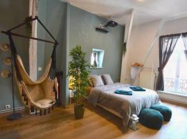 ZEN - Roubaix-Lille - Balneo - Home cinéma - Billard, מלון ברובה