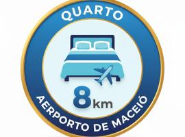Quarto 8km Aeroporto MCZ, hotel a Maceió
