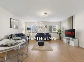 Newly Refurbished Apartment, Leamington Spa Centre, Free Parking, WI-FI