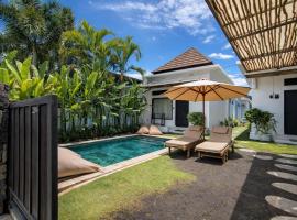 Susurro Villas - New Cozy Bungalow - Private Kitchen - Free Gym Access - 80Mbps WiFi, hotell i Kuta Lombok