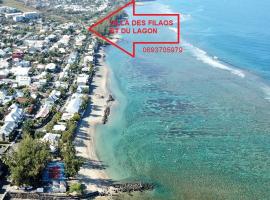Villa du lagon et des filaos o6, 93 , 70 , 59 , 79, hotel i Saint-Leu