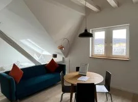 40 qm-Appartement unterm Dach der Häselburg