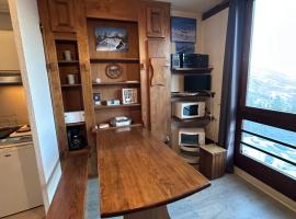 Studio cosy 4 pers, à APOLLO - Pied des pistes - SkiOpied, Casier à skis - Parking Gratuit - Domaine des Sybelles, Hotel in Villarembert