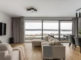 Zegrze Riva with the view