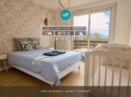 Appartement spacieux et lumineux - 10 personnes - entre lacs et montagnes