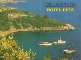 Hotel Efes, ваканционно жилище на плажа в Гумулдур