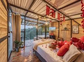 Glamping con vista de lujo
