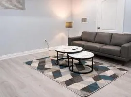 Modern 2BR Basement Suite Private Entrance