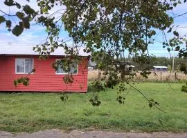 Casa equipada 5 personas, 4 dormitorios, en parcela a 10 min del centro de Frutillar