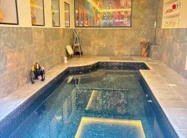 T4 Front de mer Piscine interieure privee Clim