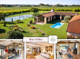 Mas d'Ora - Piscine Chauffée - Tennis - Parc, готель у місті Brens