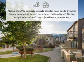 Garden & City Mont-Ventoux Malauc&egrave;ne、マロセーヌのホットタブ付きホテル