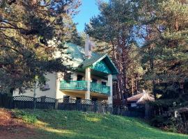 Žalioji vila, hi&scaron;nim ljubljenčkom prijazen hotel v mestu Varteliai