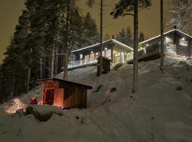 Cottage in a great location along the Tornionjoki River, hotell sihtkohas Pello