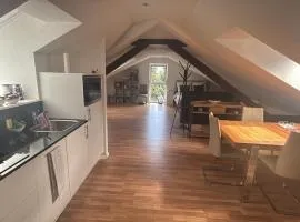 Bright attic apartment with charm