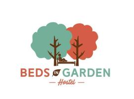 Beds In Garden Hostel