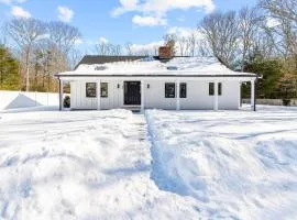 New Family Coastal Retreat Game Room Firepit