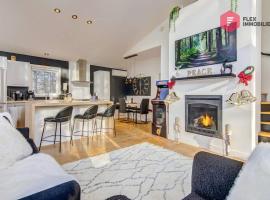 Casa Ib&eacute;ricos in Portneuf / SPA Pool Sauna Trails、Pont-Rougeのスパホテル