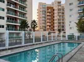 Cozy Loft with Air Conditioning and WiFi near Poliforum Leon Gto, hotel in León