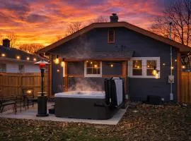 Indianapolis Broad Ripple Stay with Hot Tub & Dog Friendly