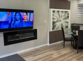 One bedroom and studio Basement Apartment unit sleeps 4