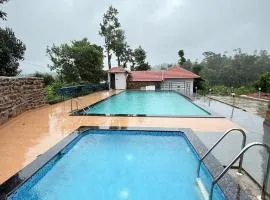 Red Roof Resort - Pool, Home Food, Coffee Estate, Near to falls & Trekking