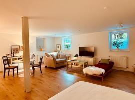 Modernes Souterrain Studio Apartment bei Hannover, Hotel in Pattensen