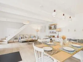 Plage à 300 m, maison pour 7, jardin et véranda