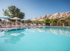 Camping Baska, hotell i Krk
