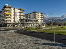 Alp Art Hotel Monthey, lejlighedshotel i Collombey