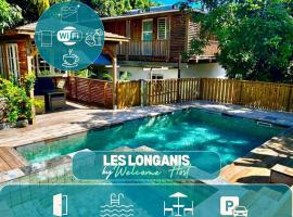 Les Longanis à Mont Vert Les Bas-Vue Mer et Piscine Partagée, hotel i Saint-Pierre