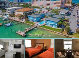 Beach Condo With Heated Pool - Waterfront View, Steps to Sand - Coral Resort C-2, Hotel in Clearwater Beach