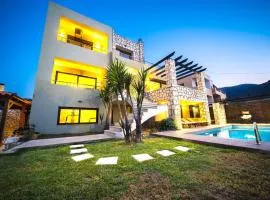 Villa Majestic Crete heated pool and sauna