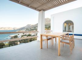 Casa Mare Melitsahas - Panoramic Sea View, hotel di Telendos