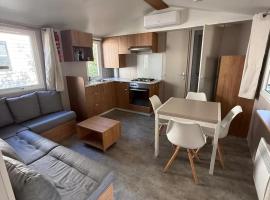 mobil home calme avec jardin enfant et animaux gratuits, hotell sihtkohas Lattes