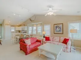 Ocean view duplex with a washer/dryer, central AC, deck, & golf nearby