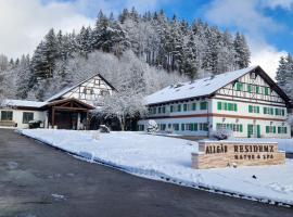 Allgäu Ferienwohnung Natur & Spa - Apartment 314, hotelli kohteessa Wiggensbach