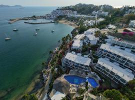 Depto familiar con vista al mar en Playasol Manzanillo, hotel en Manzanillo