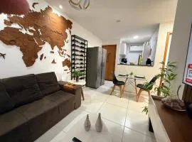 Quarto charmoso e aconchegante em casa automatiza