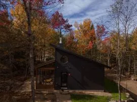 Chalet architectural - spa éco, filet et lac