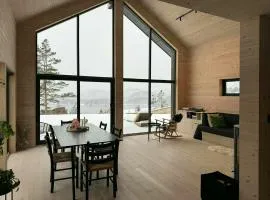 Nordic Design Cabin With A View Over Lake Toke