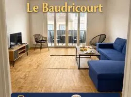 Le cosy Baudricourt - Garage and balcony