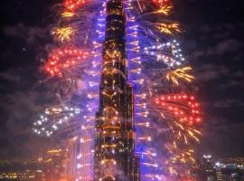 Rovostays Private Room in Premium Burj Vista Downtown Apartment with Burj Khalifa View