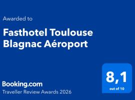 Fasthotel Toulouse Blagnac Aéroport, hotel u gradu Blanjak