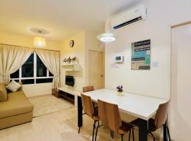Cozy Modern 1-Bedroom Condo โรงแรมในโกตาคินาบาลู