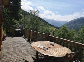 Chalet avec vue imprenable sur la montagne